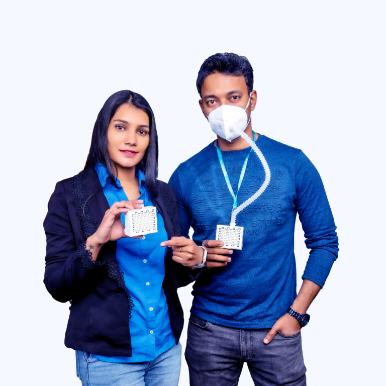 India's first wearable air purifier Nano Aerpod